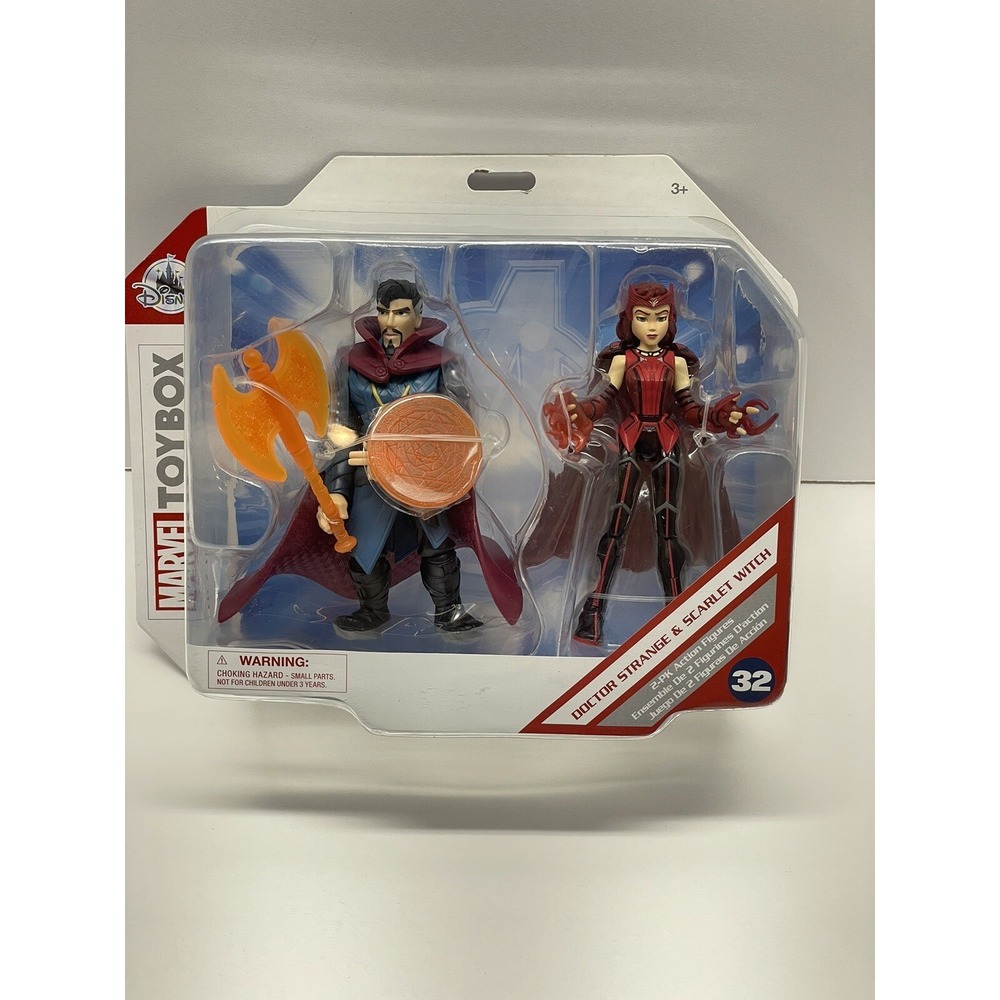 Marvel Disney Doctor Strange / Scarlet Witch Legends 6" Figure Set Toybox New -
